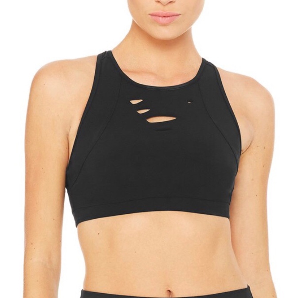 ALO Yoga Ripped Warrior Bra